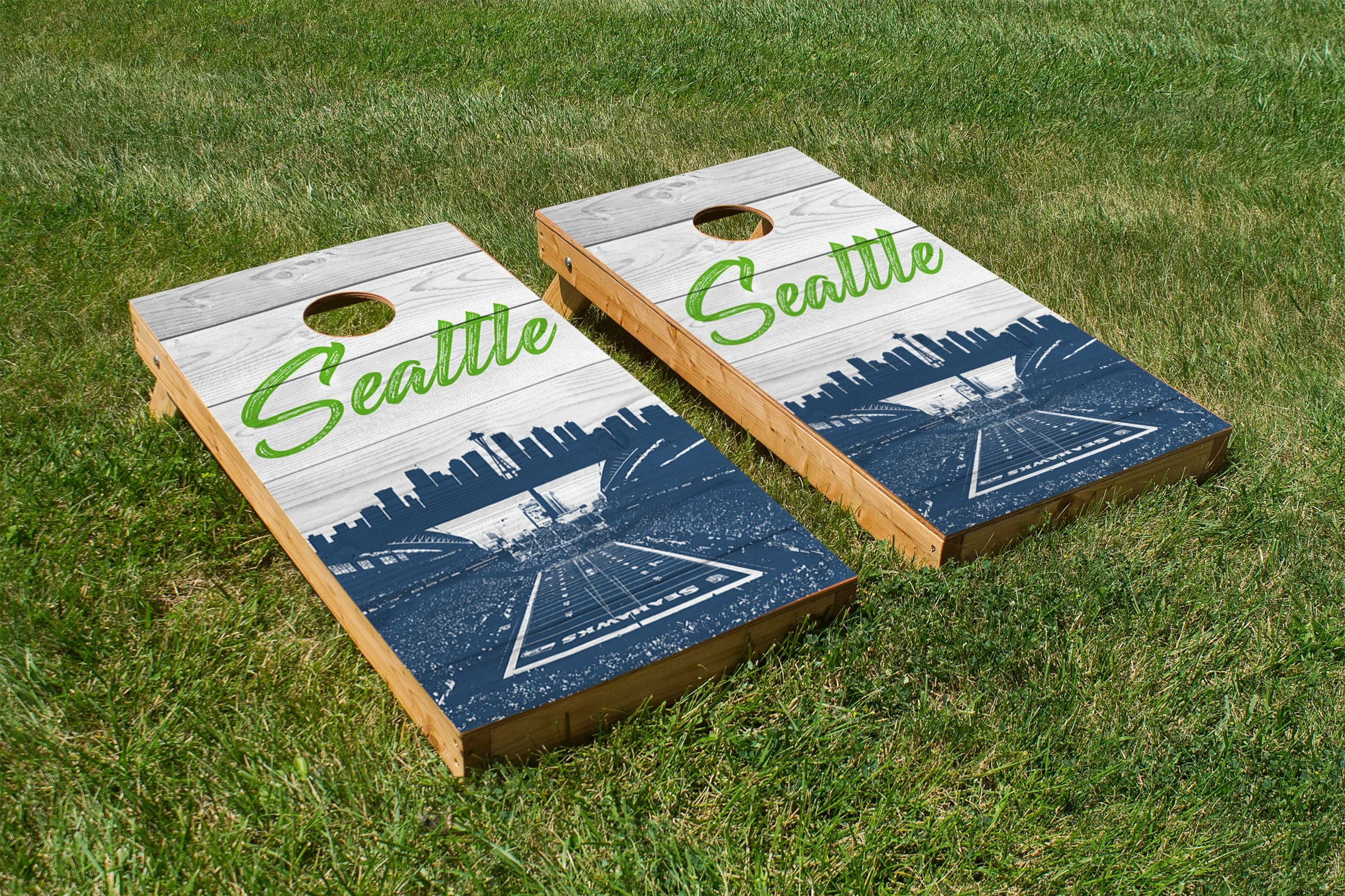 Seattle Seahawks Stadium Skyline