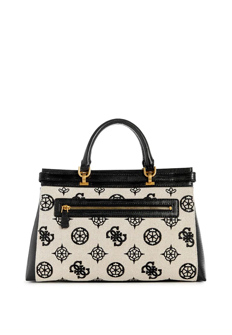 Sestri Logo Luxury Satchel