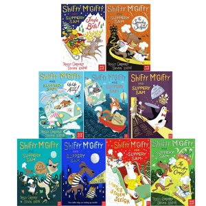 Shifty McGifty and Slippery Sam Collection 9 Books set (The Aliens Are Coming!)