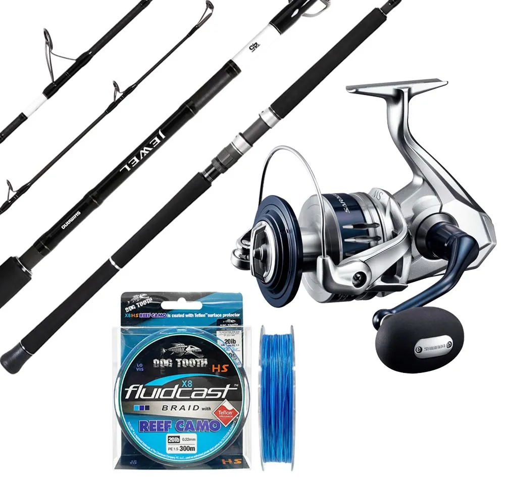 Shimano Jewel PE8 Topwater Travel Combos