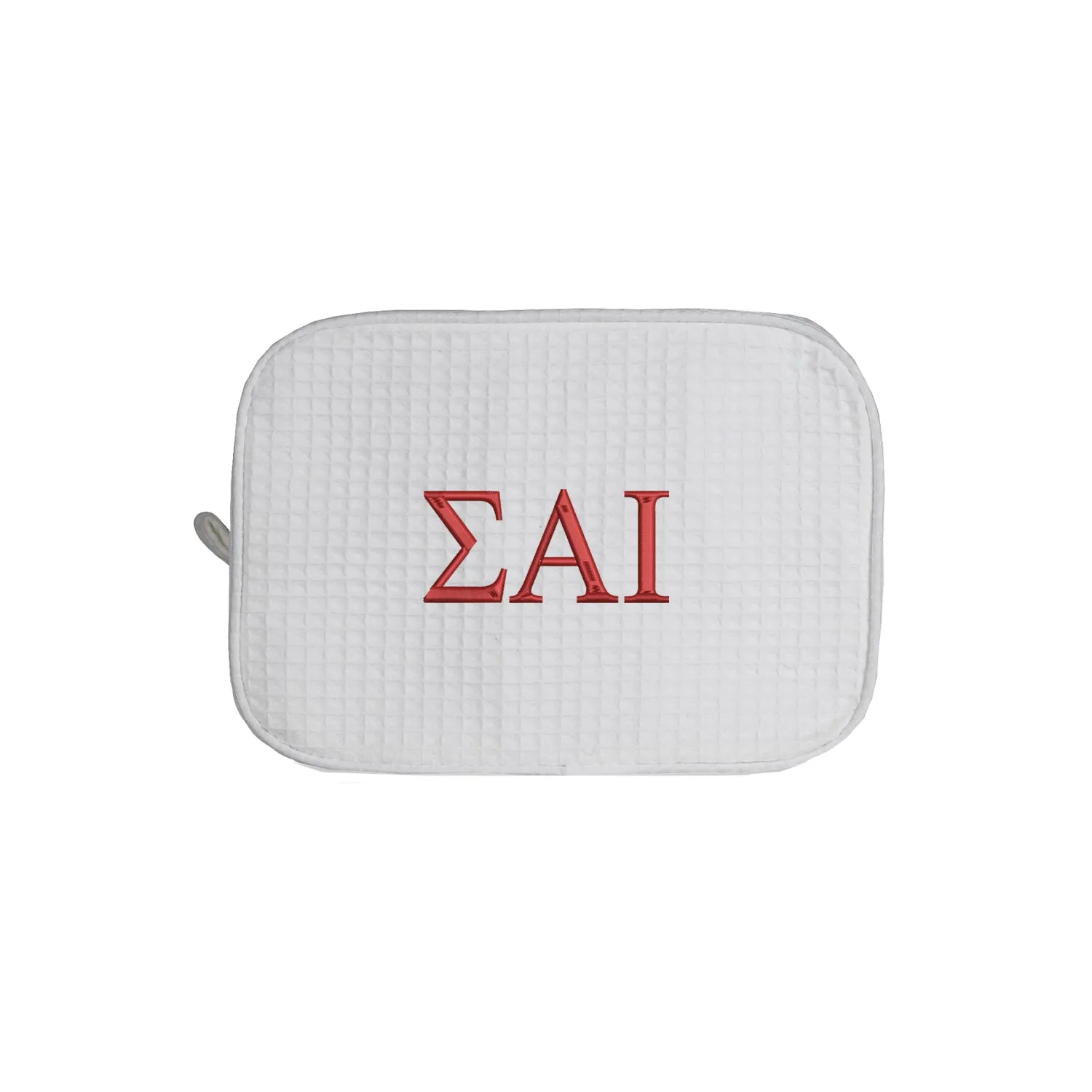 Sigma Alpha Iota Waffle Weave Cosmetic Bag