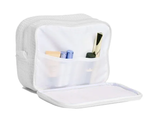 Sigma Alpha Iota Waffle Weave Cosmetic Bag