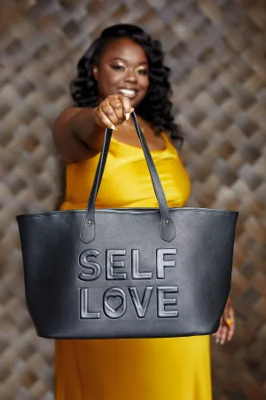 Signature 'SELF LOVE' Tote Bag