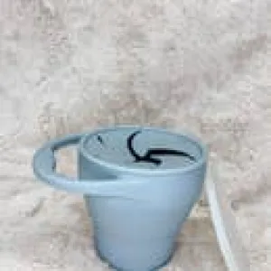 Silicone Snack Cup in Blue