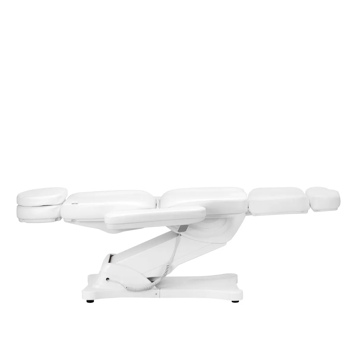 Sillon Electric Cosmetic Chair Classic 4 Motors with Cradle White