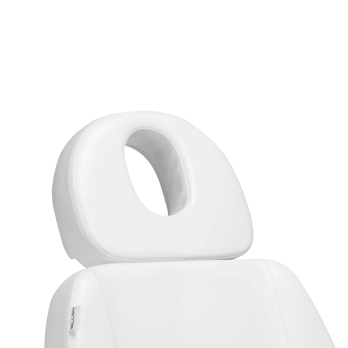 Sillon Electric Cosmetic Chair Classic 4 Motors with Cradle White