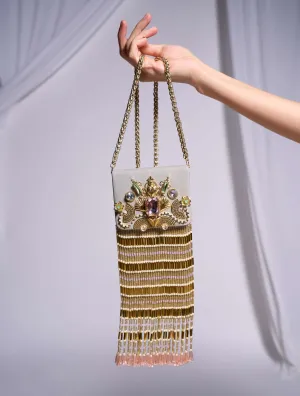 Silver dreamweaver bag