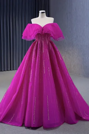 Simple Floor Length Evening Dresses Short Sleeves Pleat Long Prom Dresses
