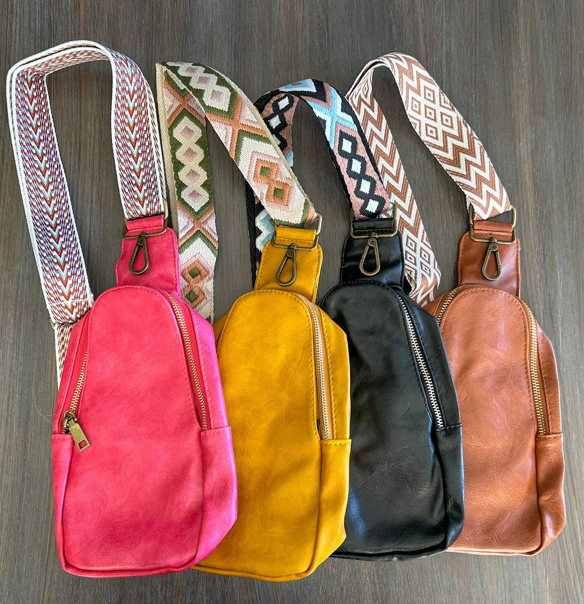Sisa Soft Vegan Leather Crossbody Satchel