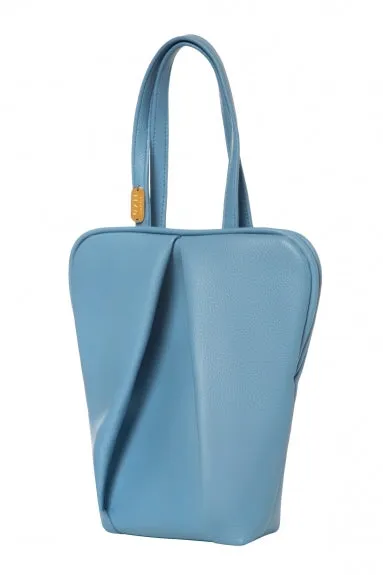 Sky Blue Small Seashell Tote