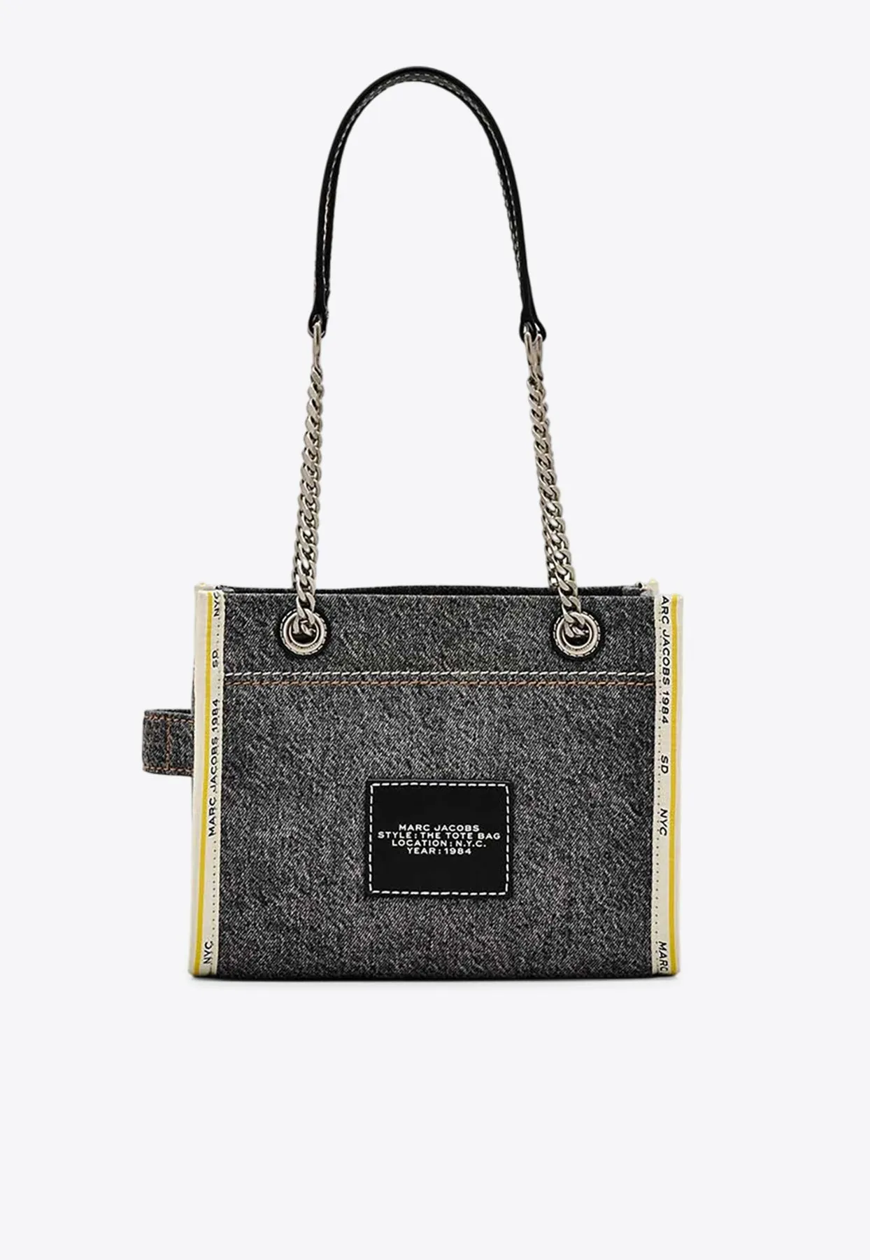 Small Denim Tote Bag