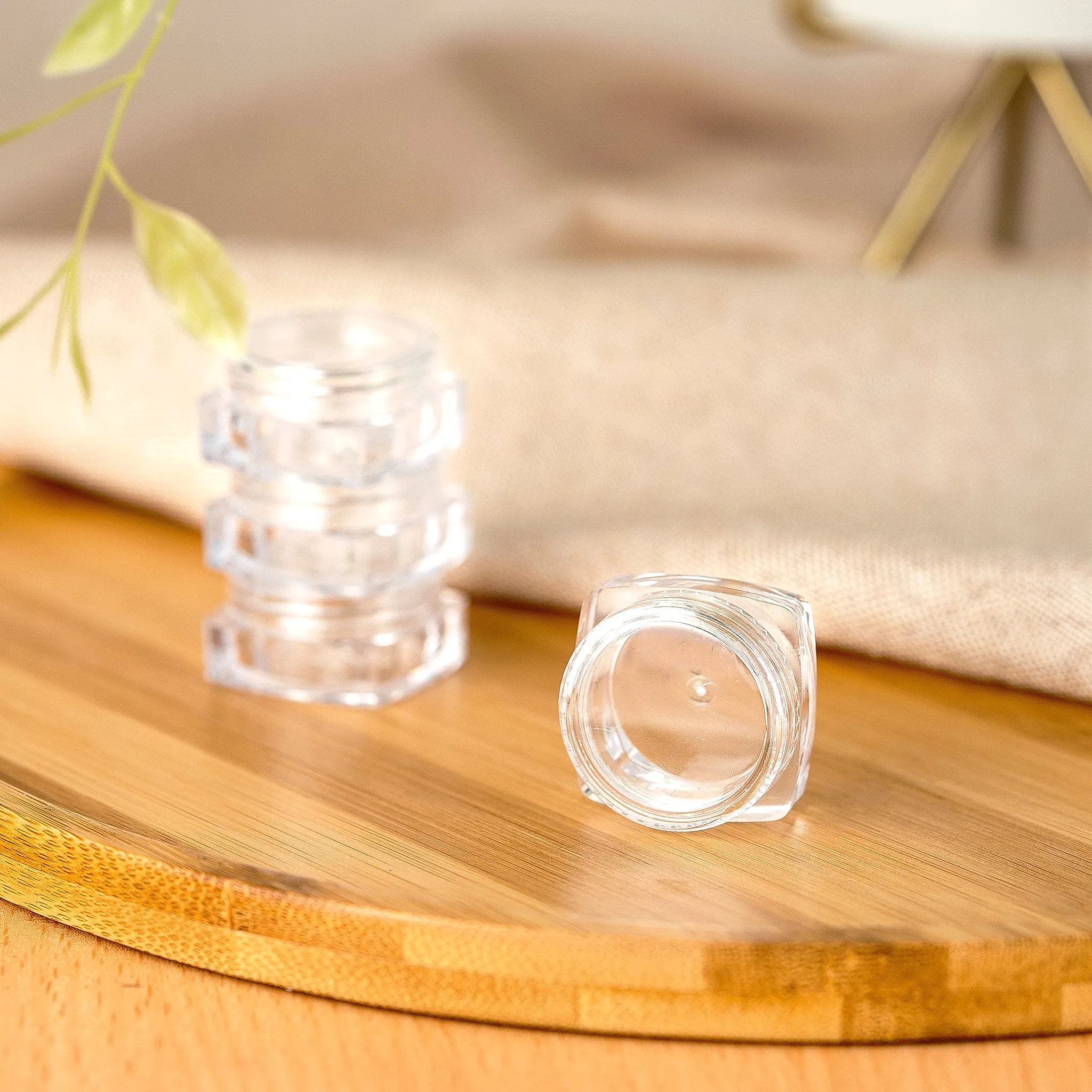 Small Empty Cosmetic Bottles Jar Pot Container