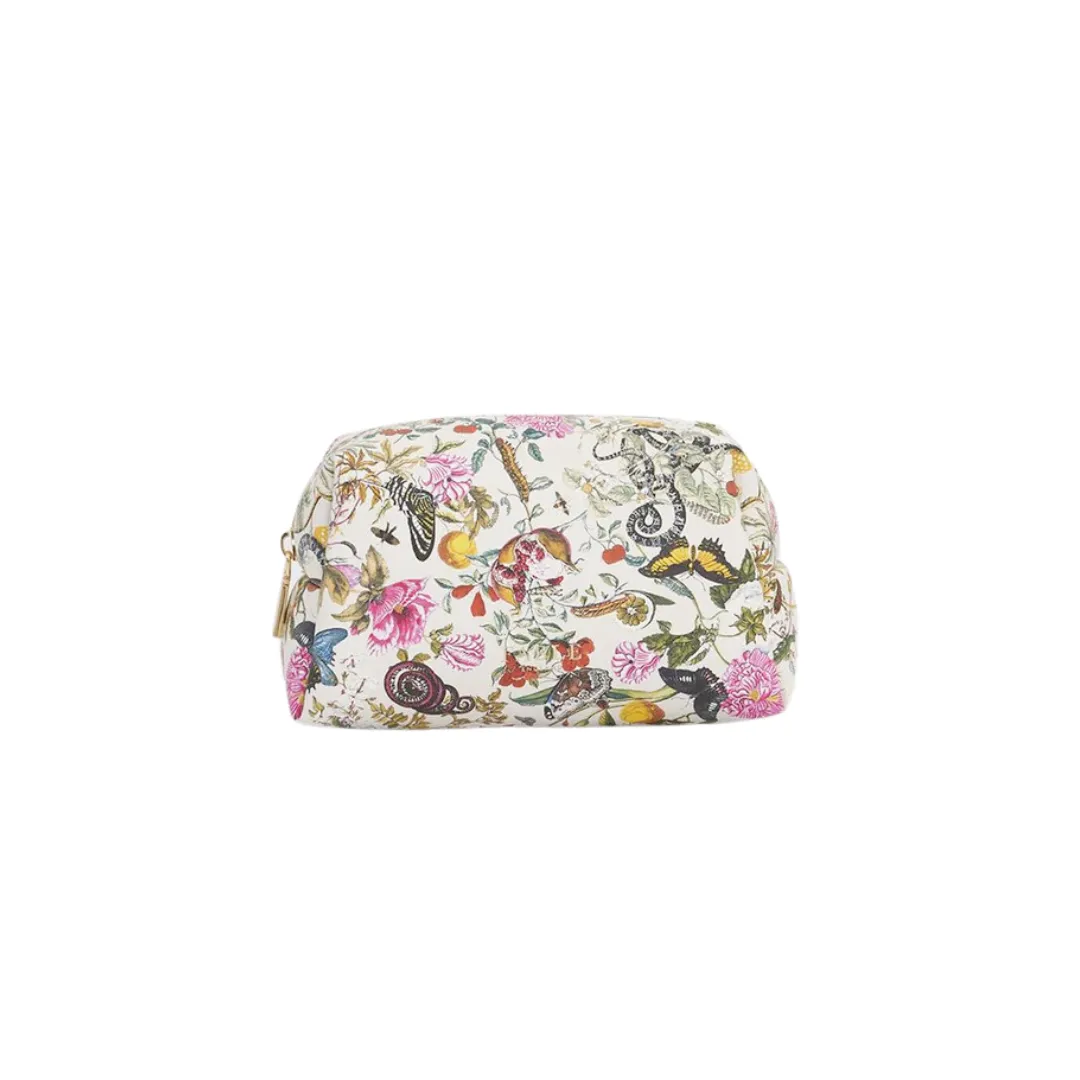 Small Floral Engravings Pouch