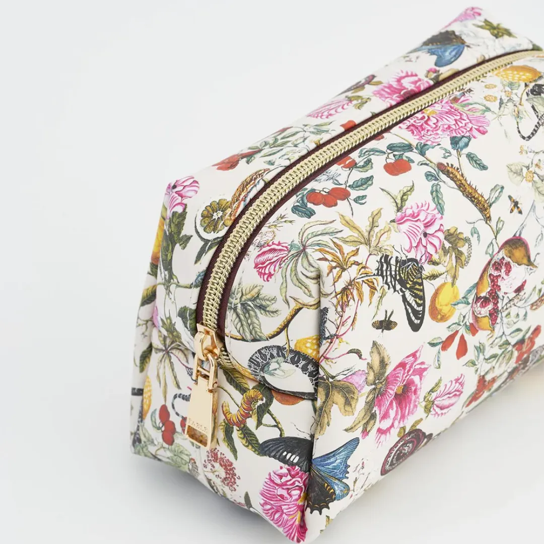 Small Floral Engravings Pouch