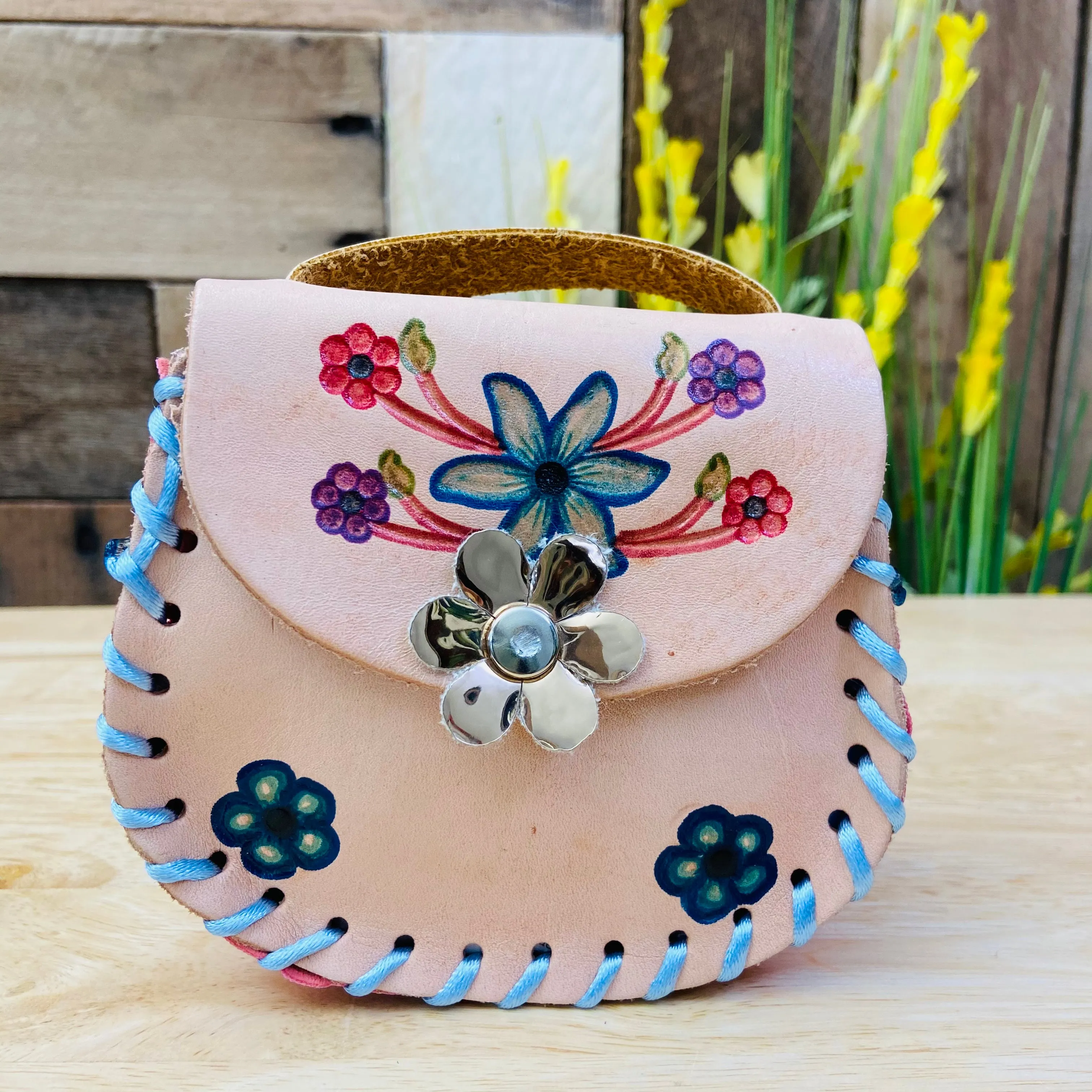 Small Leather Children Bag