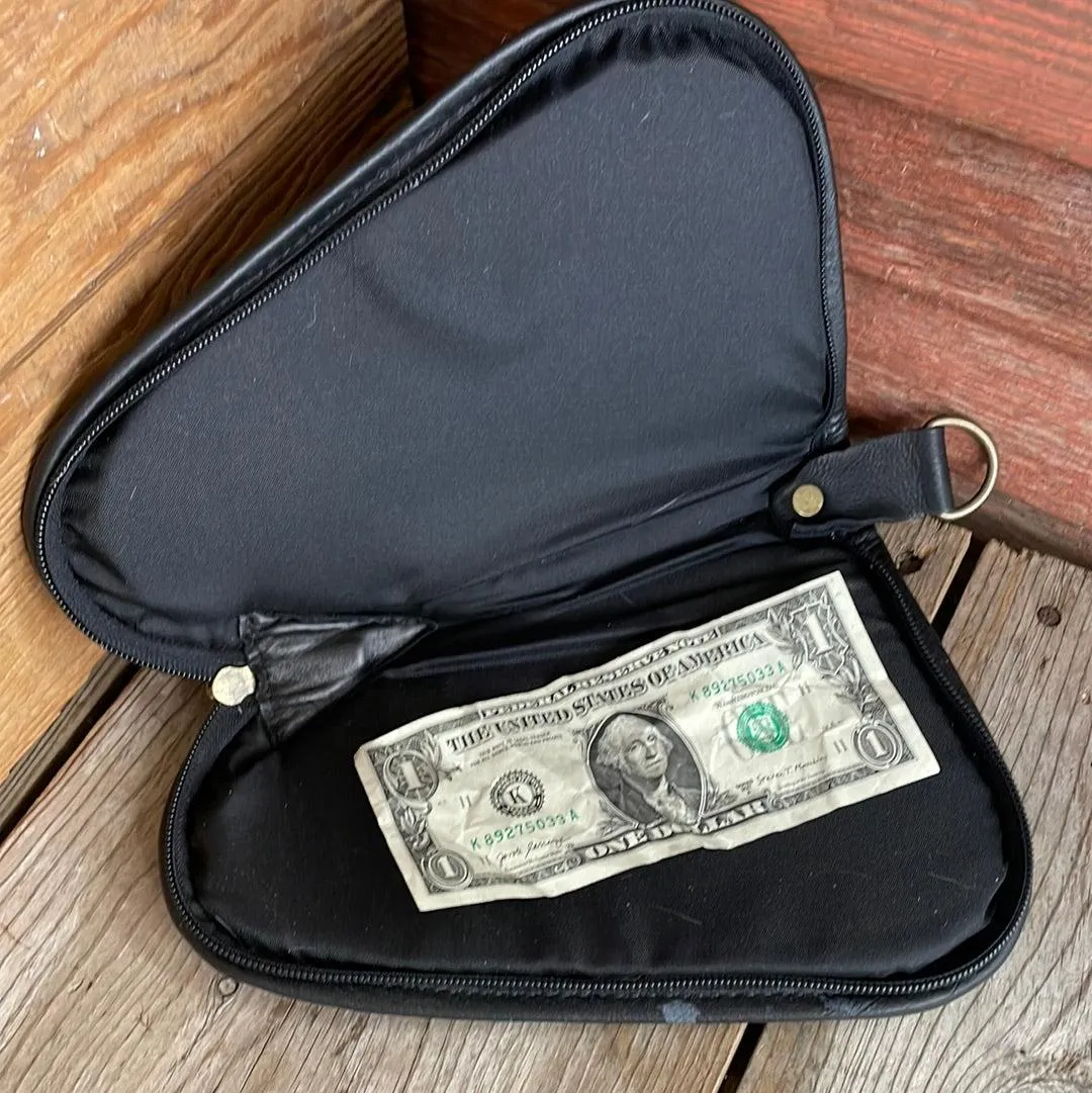 Small Pistol Case - Cowhide w/