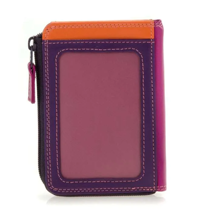Small Zip Purse in Sangria Multi