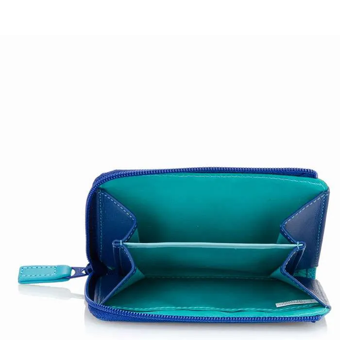 Small Zip Purse in Seascape