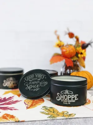 Soy Candle | Good Vibes and Pumpkin Spice