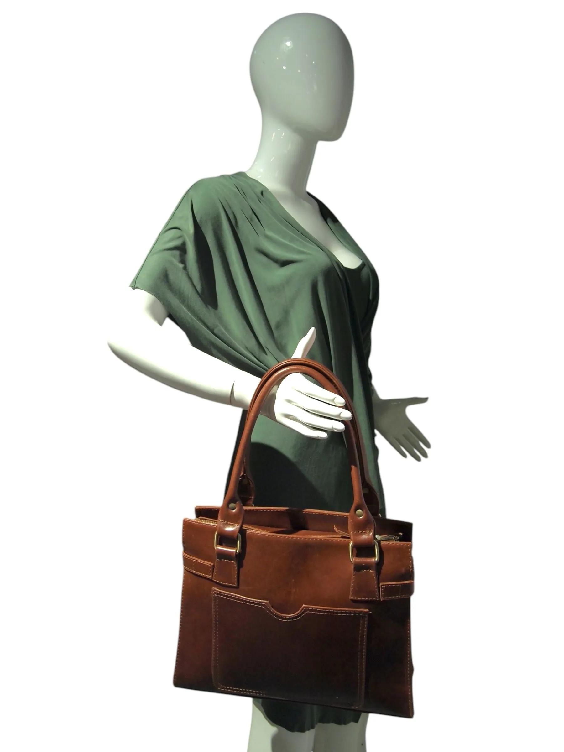 SQUARE KELLY- HANDMADE GENUINE LEATHER 50S STYLE CLASSIC BAG REMOVABLE STRAPS SHOULDER OR SLING BAG
