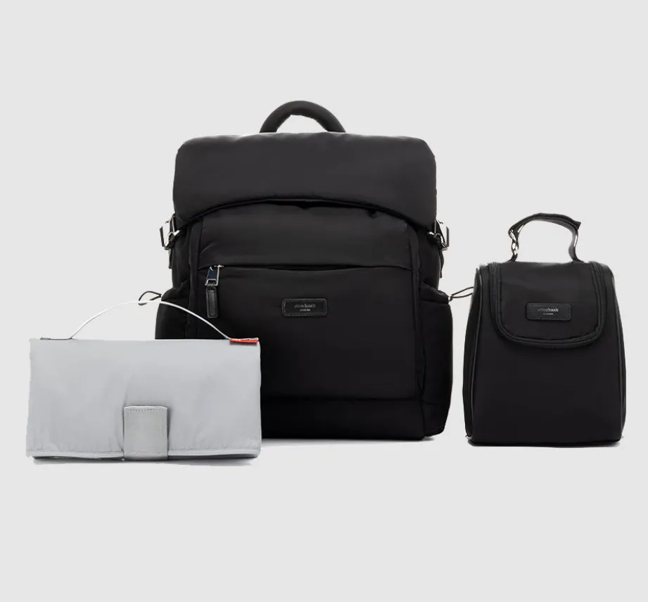 Storksak Skye eco Backpack Black