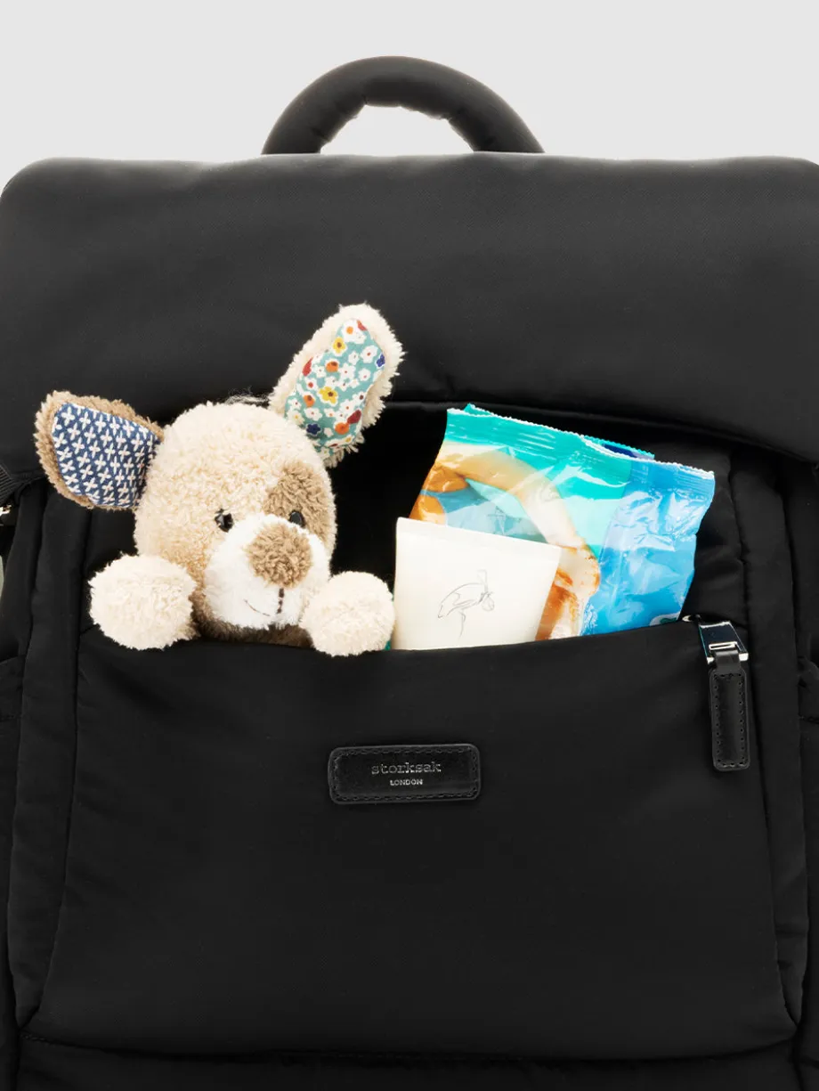 Storksak Skye eco Backpack Black