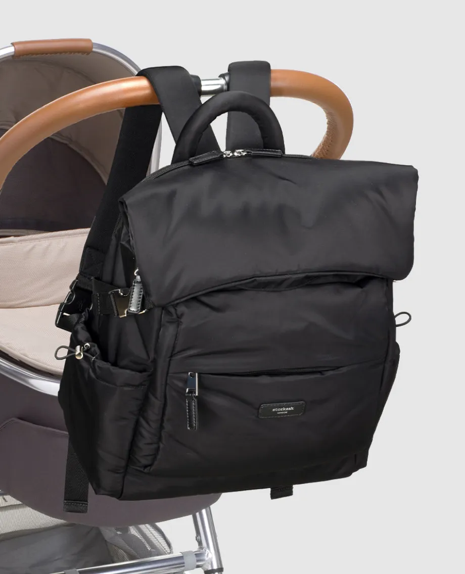 Storksak Skye eco Backpack Black