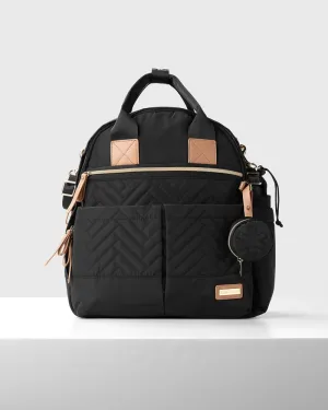 Suite 6 Piece Backpack Set Black - Ultimate Diaper Bag Collection