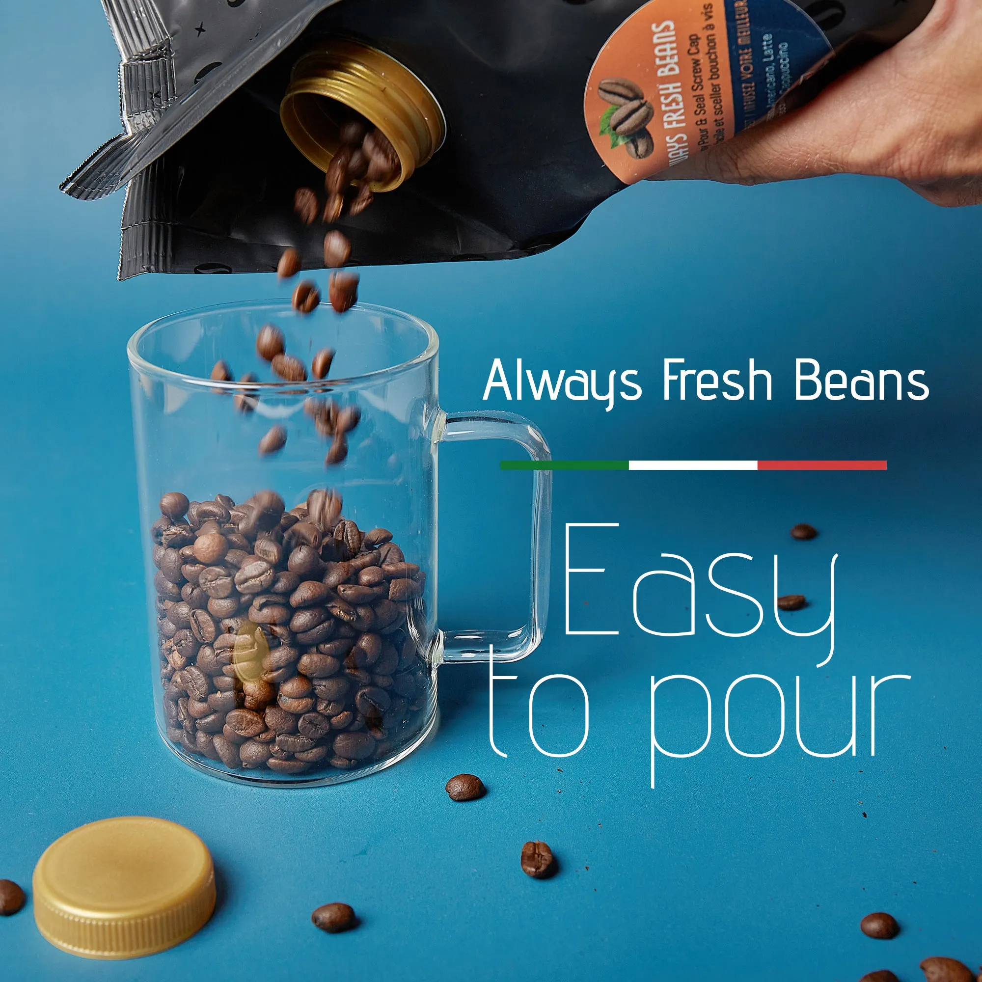 Super Crema Espresso Whole Beans 2 lbs (32 oz)