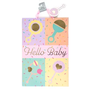 Super Giant Baby Rattle Toys Hot Stamp Gift Bag