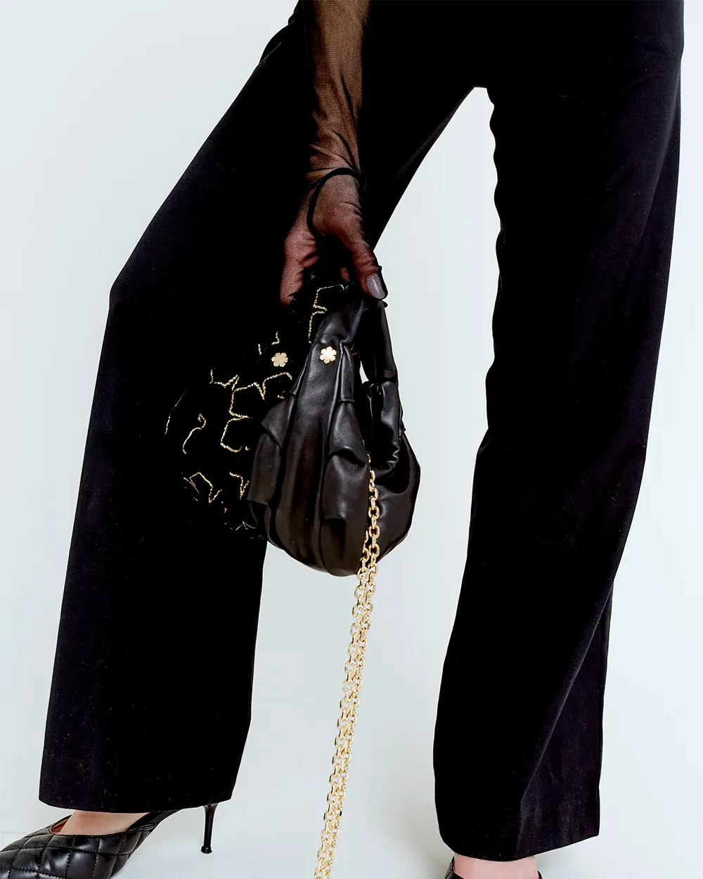 SWAN BAG MINI - GLOVE LEATHER