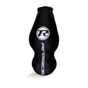 Synthetic Leather Mirage Double End Punch Bag - Black / White