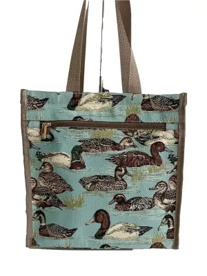 Tapestry Shopper Bag - Duck