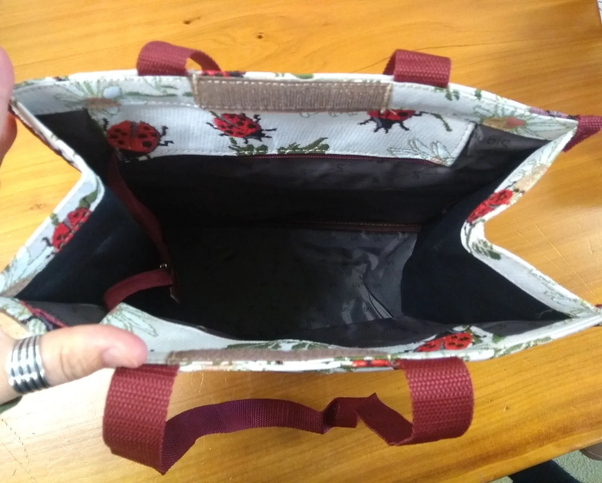 Tapestry Shopper Bag - Duck