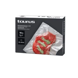 Taurus Vacuum Sealer Bags Plastic 20x30cm VAC6000