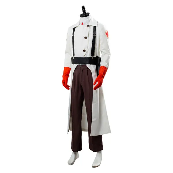 Team Fortress 2 Tf2 Medic Halloween Outfit Cosplay Costume