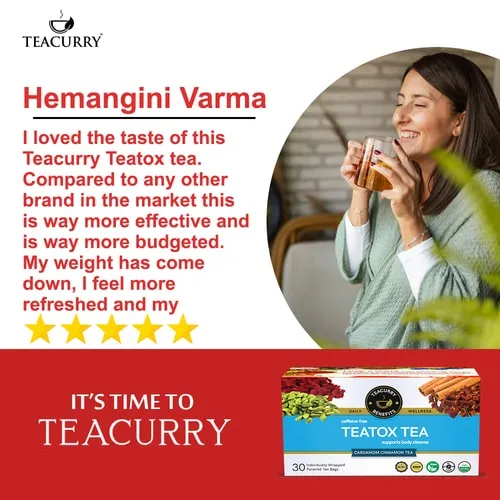 Teatox Tea - Helps with Body Detox, Intestinal Health and Metabolism