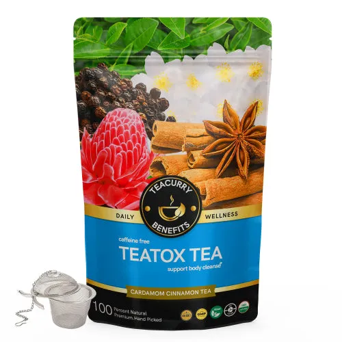 Teatox Tea - Helps with Body Detox, Intestinal Health and Metabolism