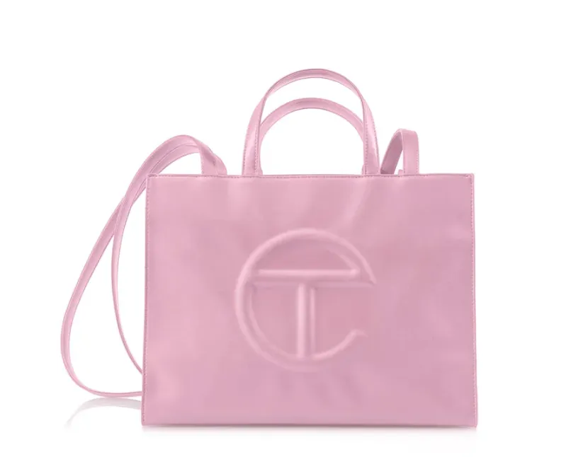 Telfar Shopping Bag Small Bubblegum Pink