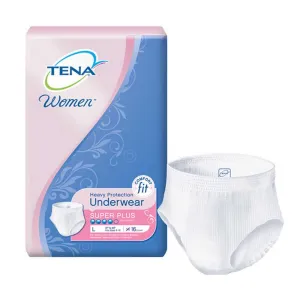Tena Women Protective Underwear, Super Plus, Small/Medium, Case/72 (4 bags of...