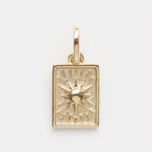 The Sun Tarot Card Charm