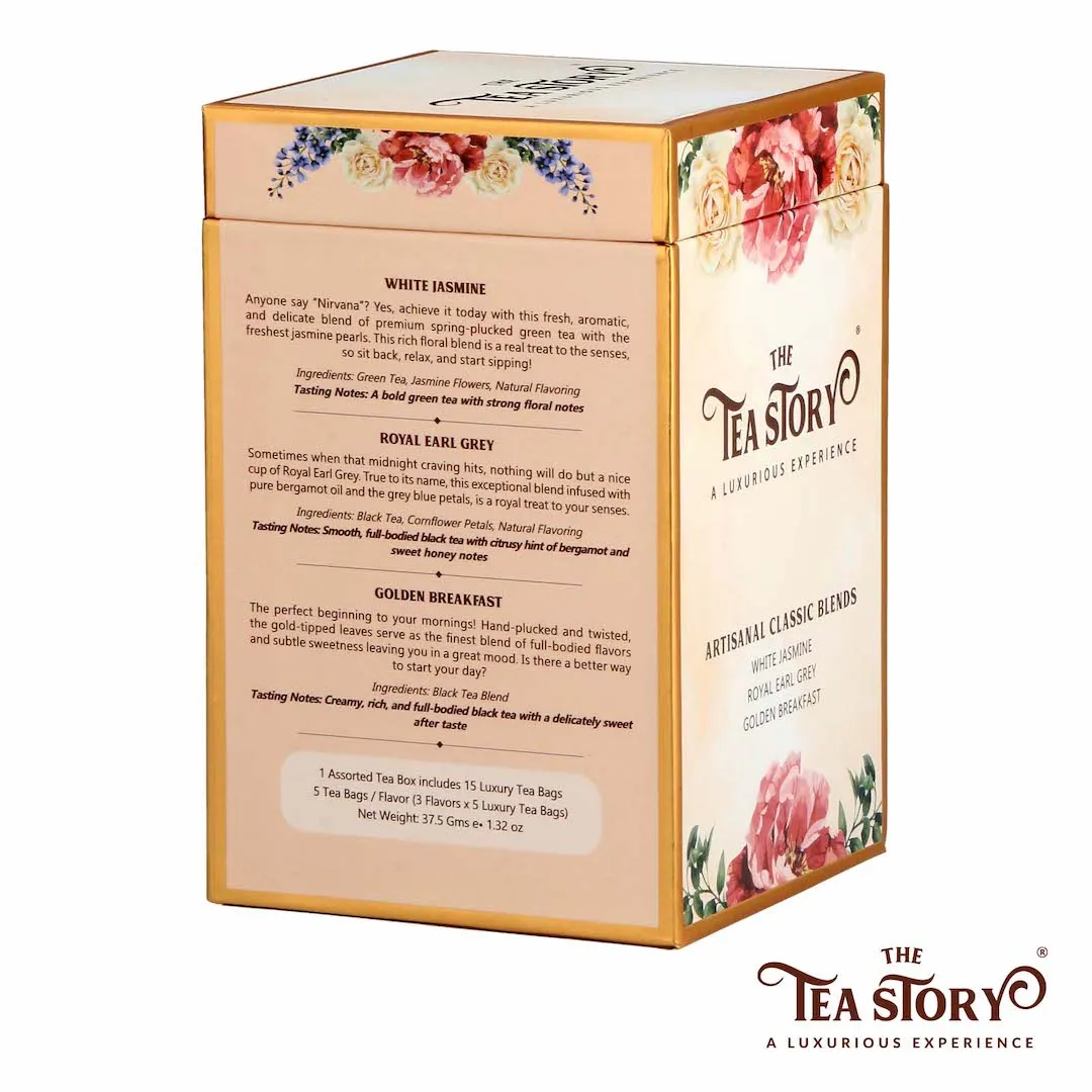 The Tea Story Classic Blends Assorted Tea Box