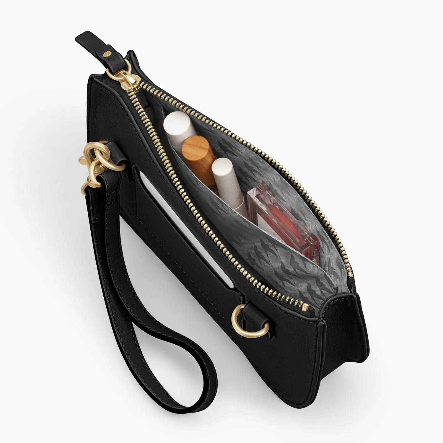 The Waverley 2 - Nappa Leather - Black / Gold / Grey
