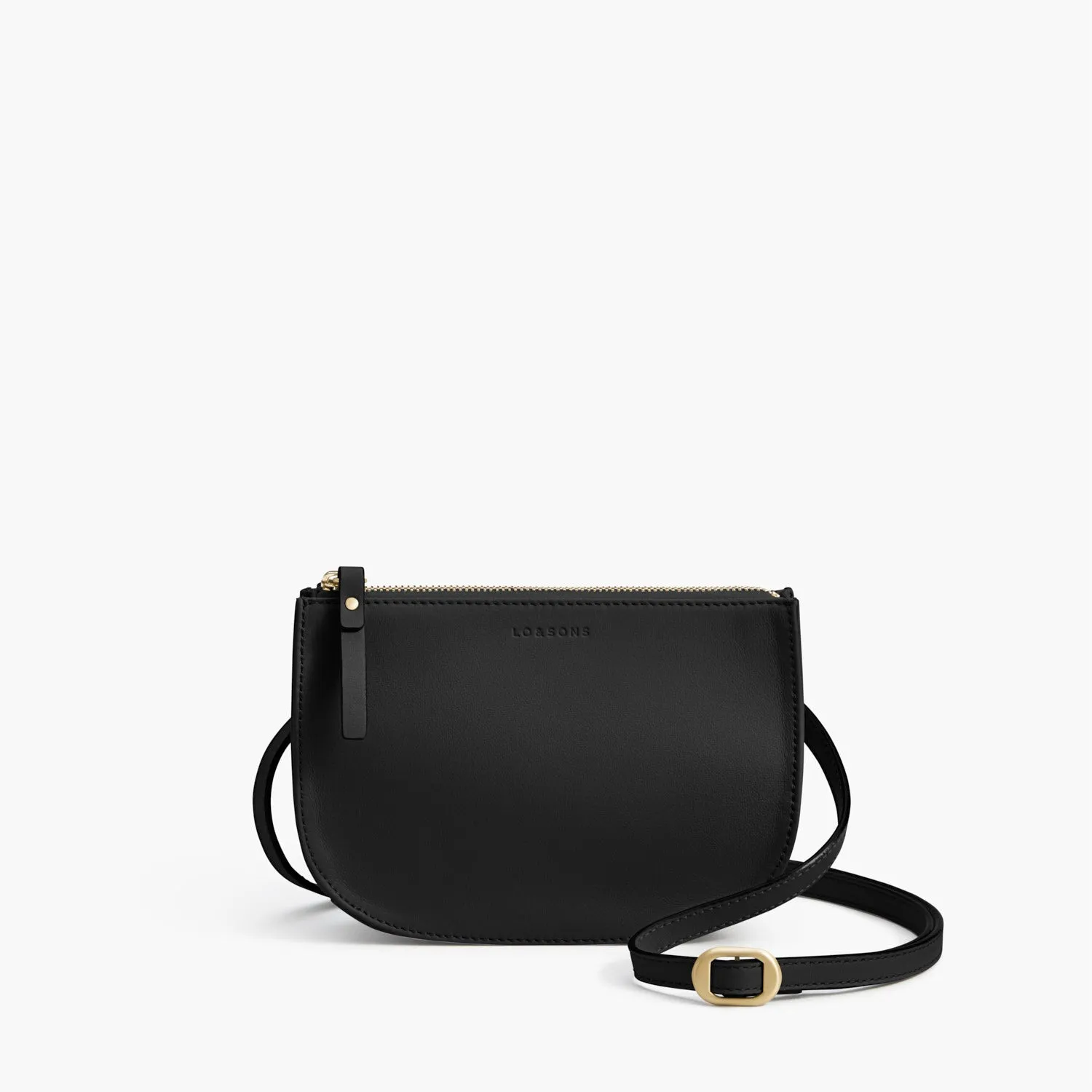The Waverley 2 - Nappa Leather - Black / Gold / Grey