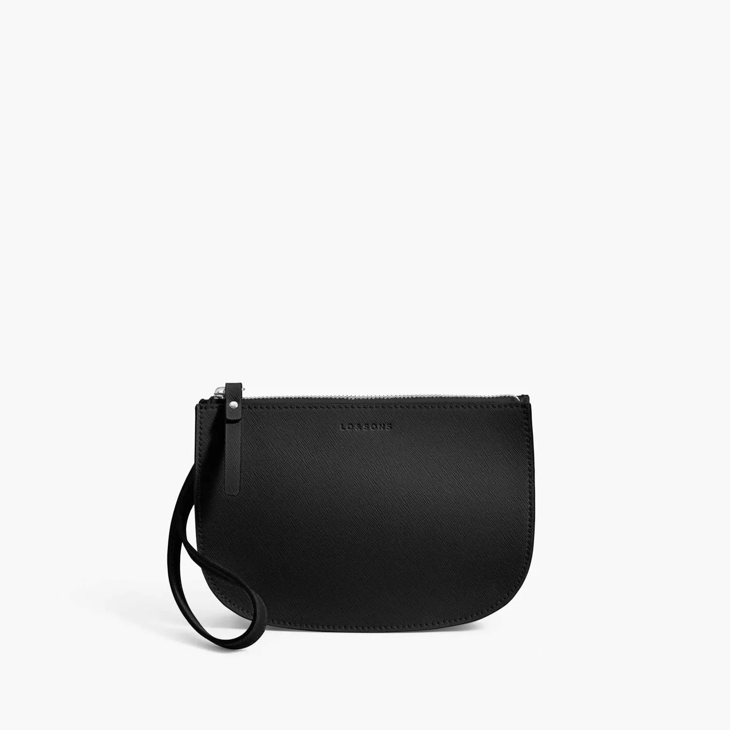 The Waverley 2 - Saffiano Leather - Black / Silver / Grey
