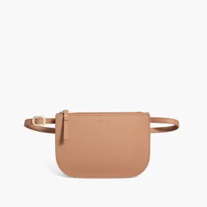 The Waverley 2 - Saffiano Leather - Dark Tan / Gold / Camel