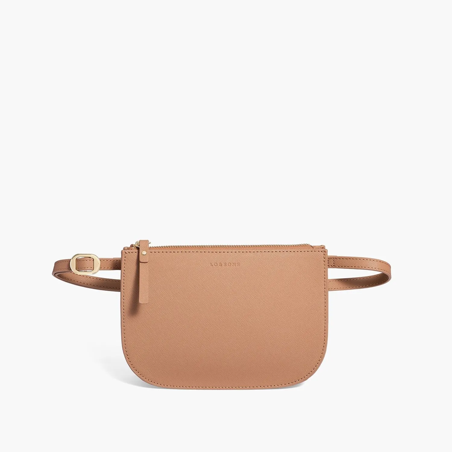 The Waverley 2 - Saffiano Leather - Dark Tan / Gold / Camel