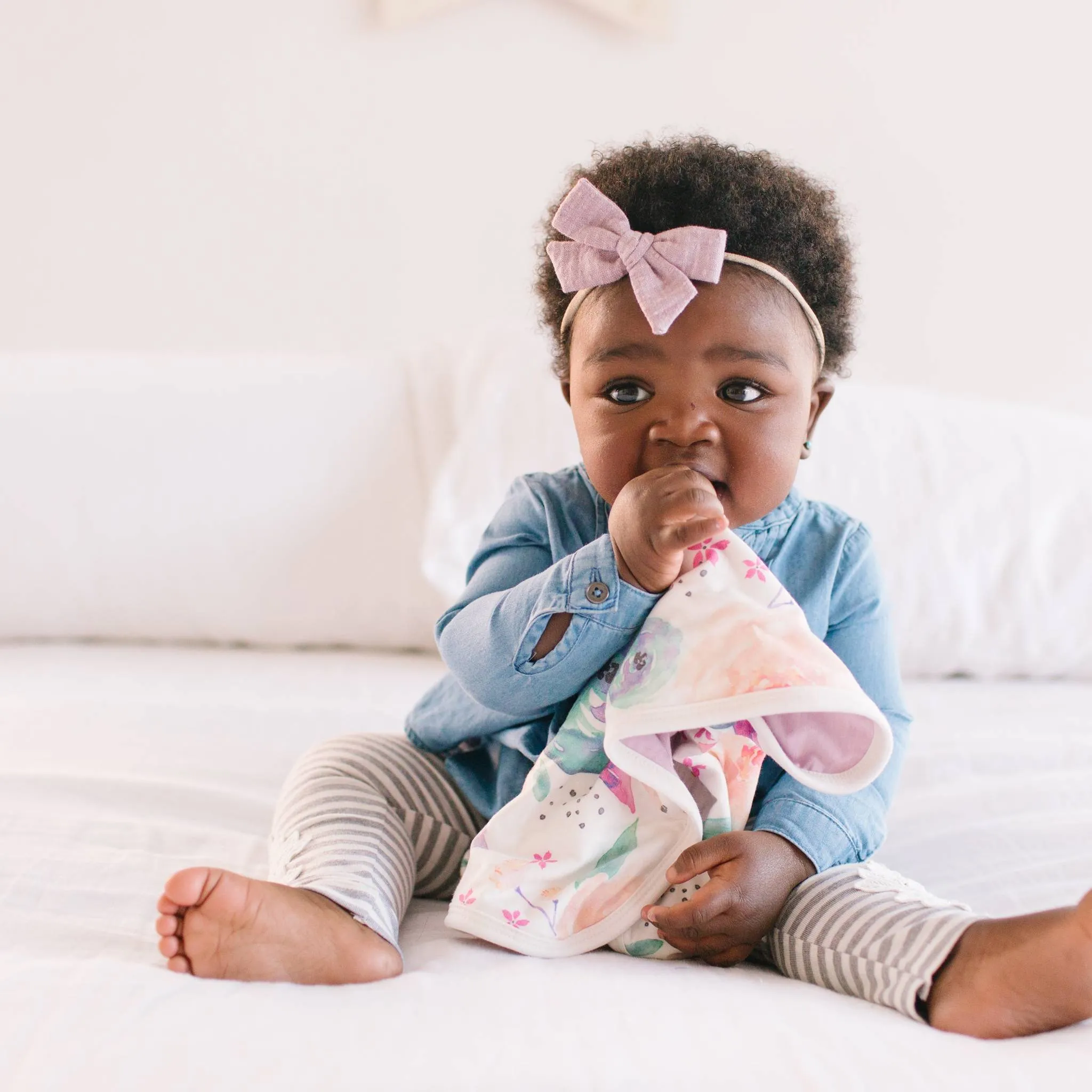 Three-Layer Security Blanket Set - Bloom