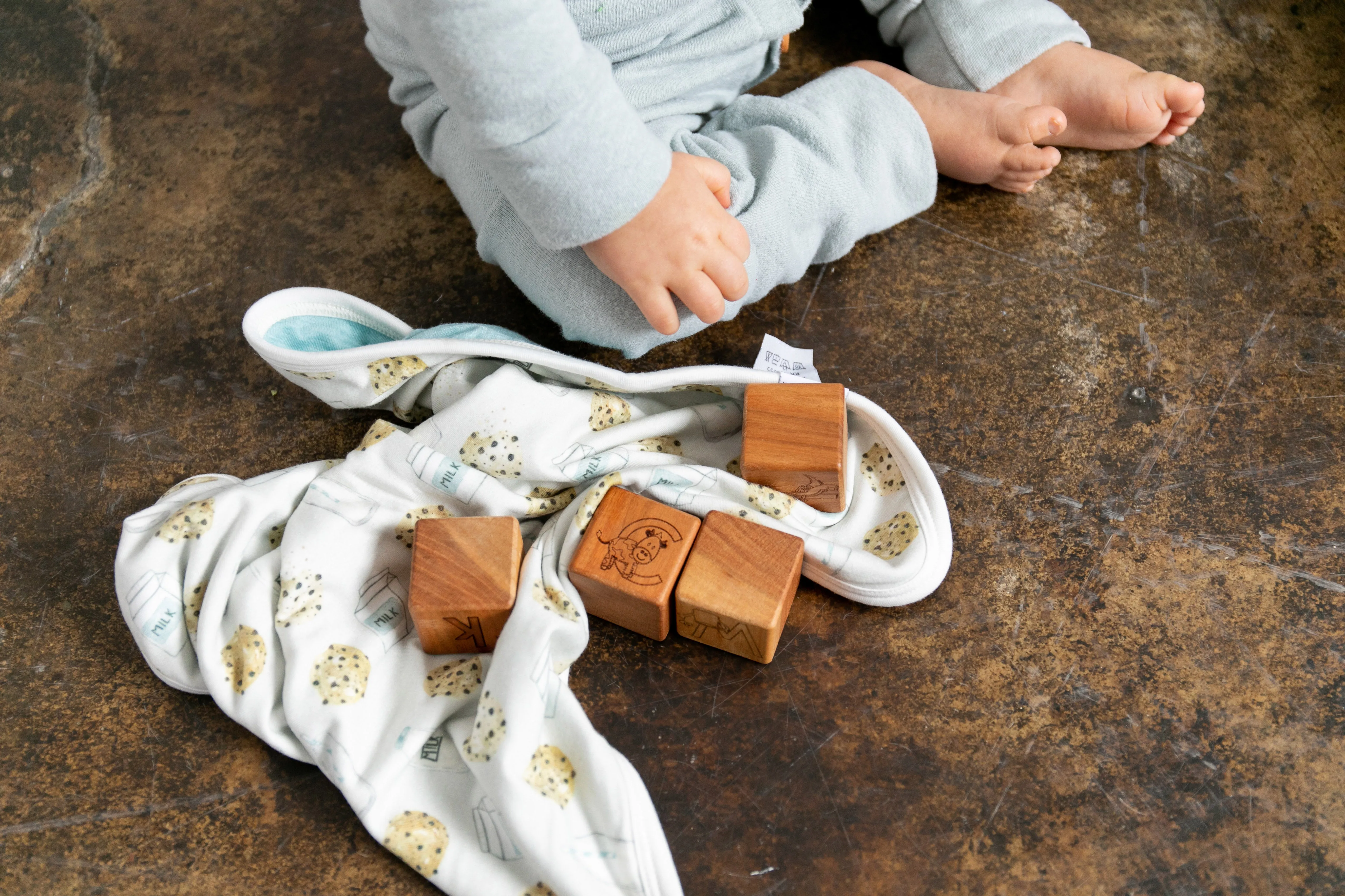 Three-Layer Security Blanket Set - Chip