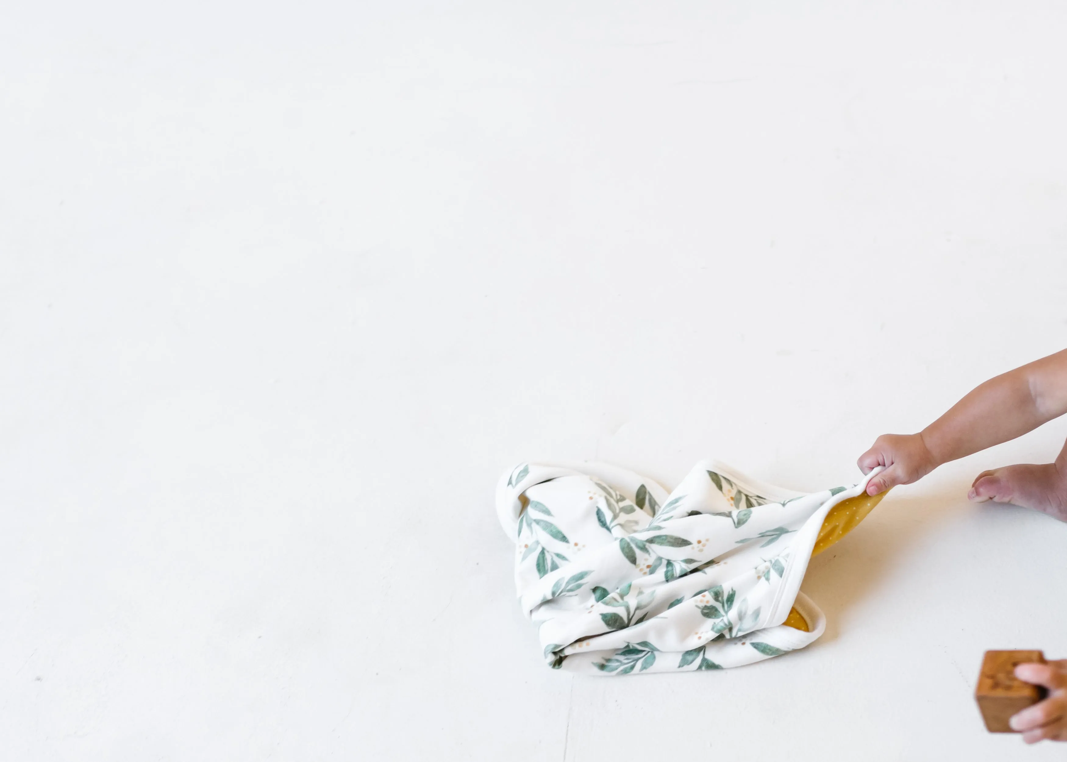 Three-Layer Security Blanket Set - Fern